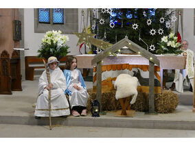 Kinderchristmette mit Krippenspiel (© Karl-Franz Thiede)